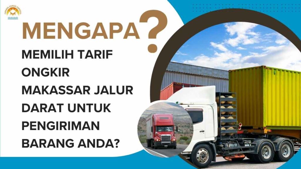 tarif ongkir makassar jalur darat